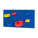 System Wall Plate BLUE for storage boxes 1.0/2.0/3.0
